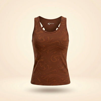 Brown - Textured - Training Top